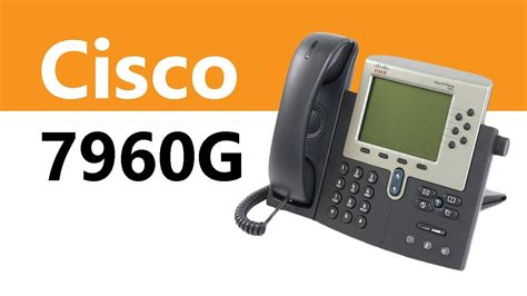 The Cisco 7960G IP Phone - Product Overview - YouTube