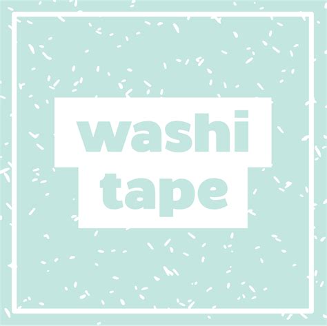 Washi Tape – Planner Bunny Press