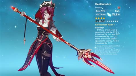 Genshin Impact ‘Deathmatch’ Guide: Where to get, stats, effects ...