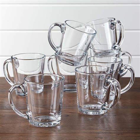 Coffee Mug Clear Glass Mug 235ML/380ML | Shopee Philippines