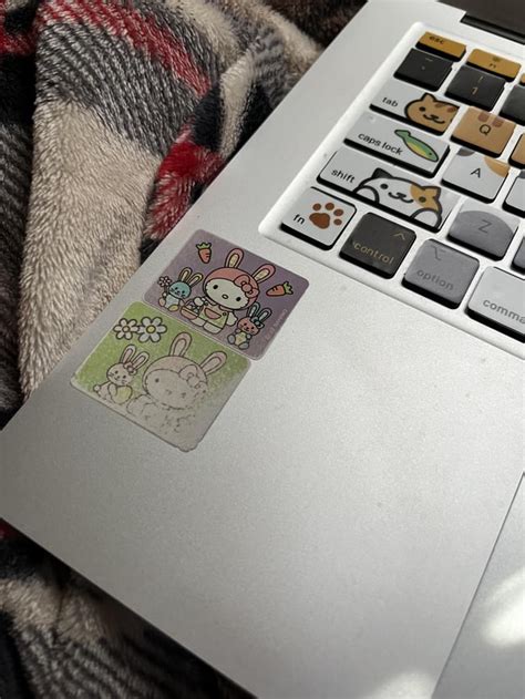 Hello Kitty stickers I’ve had on my laptop that rest underneath my ...