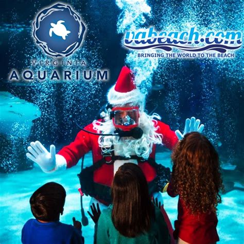 Santa Visits the Virginia Aquarium Event - Virginia Beach, VA