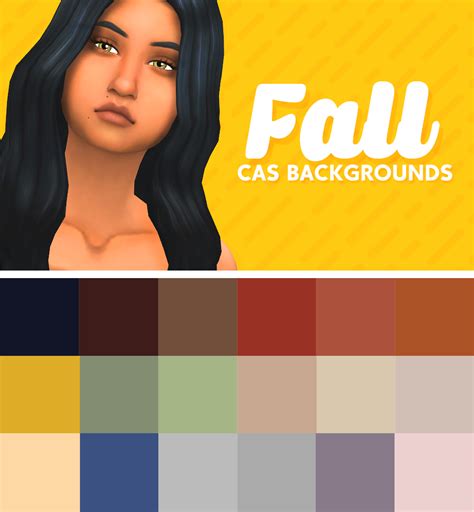 FALL CAS Backgrounds | Sims 4 cas background, Sims, Sims 4