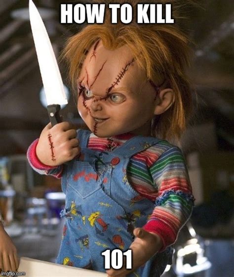 Chucky with Knife - Imgflip