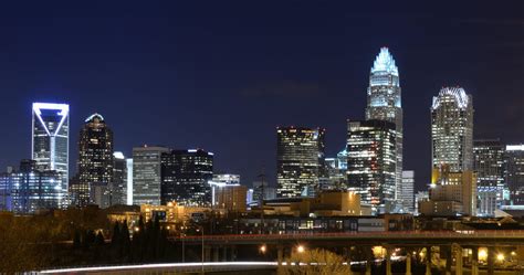 Skyline-of-uptown-Charlotte_night - Home Away From Home