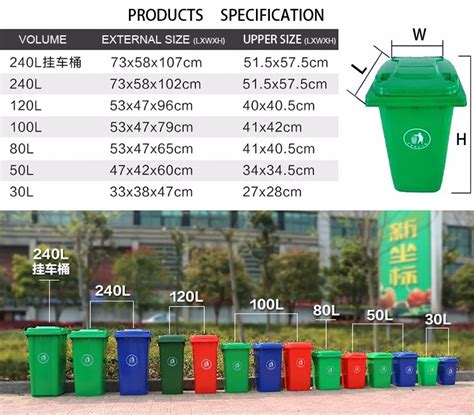 Big Garbage Bin,120 Liters Waste Bin Plastic Dustbin - Buy 120 Liters Waste Bin,120 Liter ...