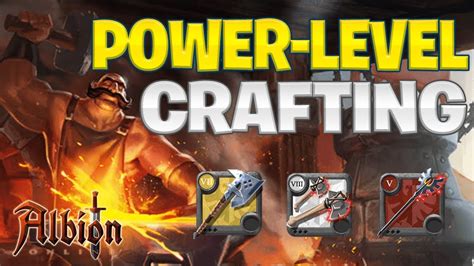 How To Power-Level Crafting | Albion Online (Crafting Guide) - YouTube