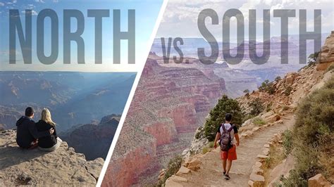 GRAND CANYON NORTH RIM vs SOUTH RIM - Grand Canyon Sunrise Video from ...