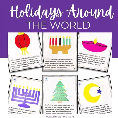 Holidays Around The World Activities For 1st Grade - Firstieland - First Grade Teacher Blog