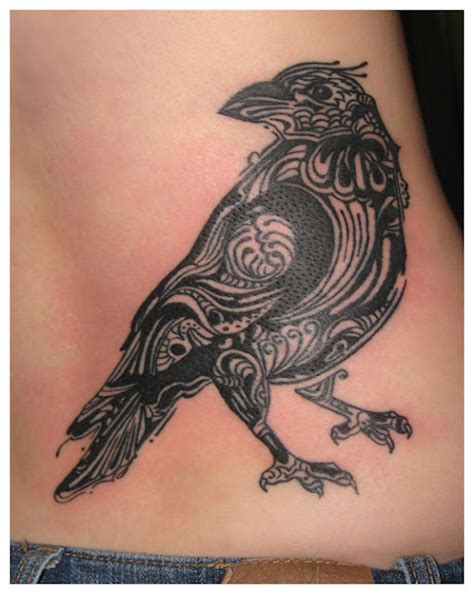 Tattoo Flash: Crow Tattoos