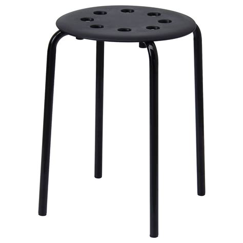 Ikea Black Stool | africanchessconfederation.com