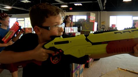 Mother & son open up a Nerf gun arena in Springfield