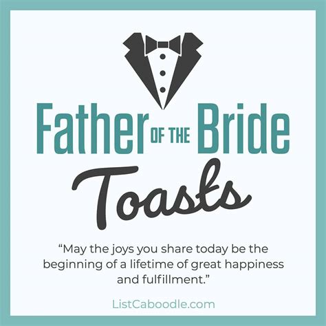 101+ Father of the Bride Toasts, Examples (Heartfelt & Funny) (2023)