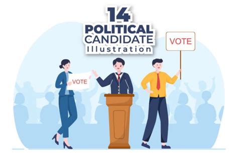 14 Political Candidate Illustration Graphic by denayunecf · Creative ...