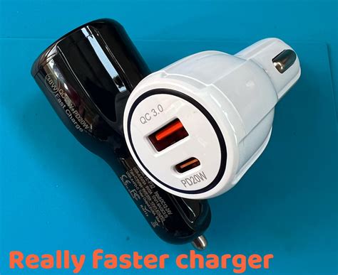 Dual Fast Car Charger 3A USB + Type C PD – KJC Mobile