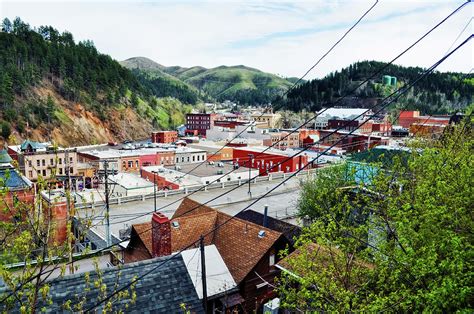 Deadwood Historic District Overlook Photograph by Kyle Hanson - Fine ...