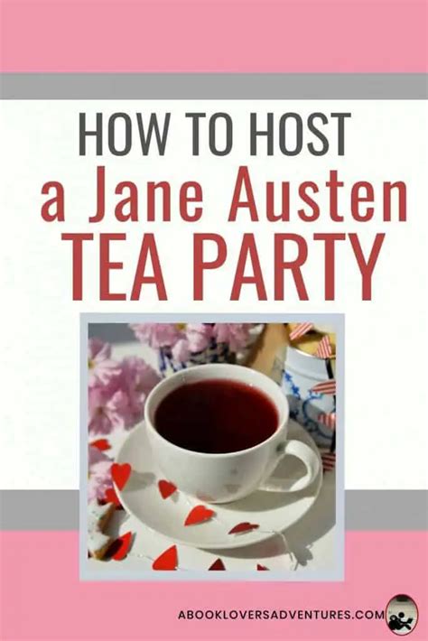 How to Host a fabulous Jane Austen Tea Party | A Book Lover's Adventures