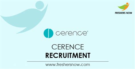 Cerence Recruitment 2021 for Freshers, Experienced in Pune