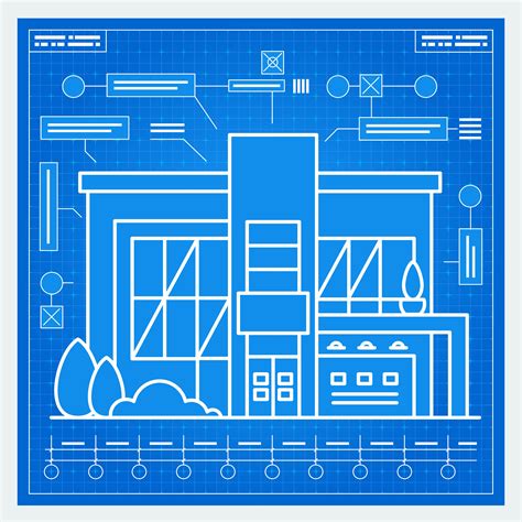 House blueprint 551790 Vector Art at Vecteezy