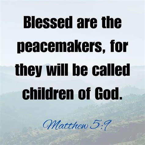 10 Inspiring Bible Verses About Peacemakers