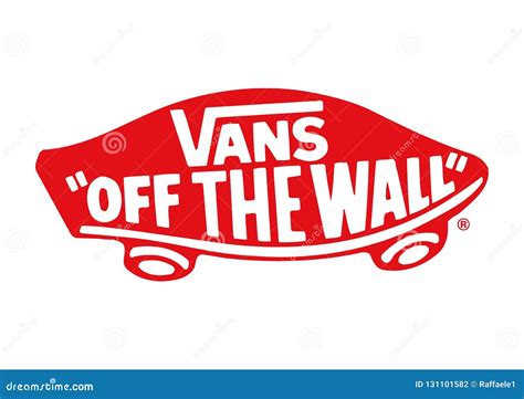 Vans off the wall Logo editorial photography. Illustration of logo ...