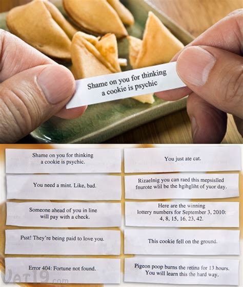 Funny Fortune Cookie Printable