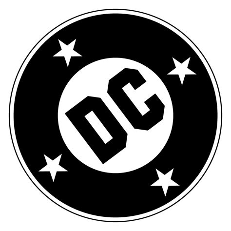 DC Logo Black and White – Brands Logos