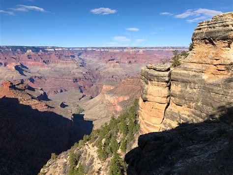 The Bright Angel Trail In Grand Canyon National Park