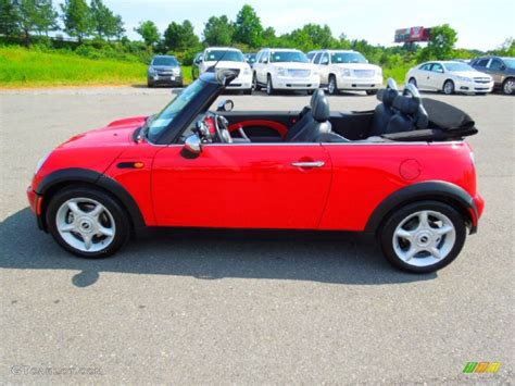 Red Mini Cooper Convertible - Mini Cooper Cars