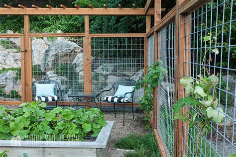 How To Make a Modern Deer Fence for Your Garden | Sunny Side Design