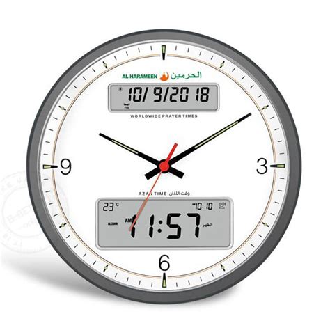 Prayer Clock For Muslim With Adhan Prayer Alarm And Qiblah Compass ...