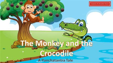 The Monkey and the Crocodile | Panchatantra Tale | Stories for Kids in English | Storyteller ...