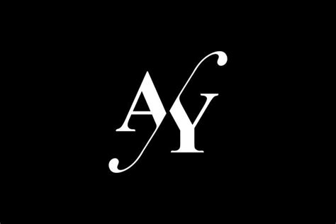 AY Monogram Logo design | Monogram logo design, Monogram logo letters ...