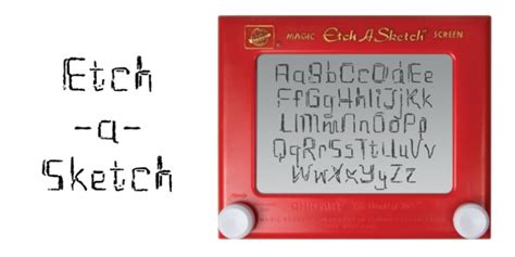 Etch A Sketch Font Download - Fonts Empire