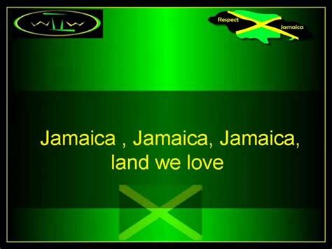 The Jamaica National Anthem Instrumental with lyrics Chords - Chordify