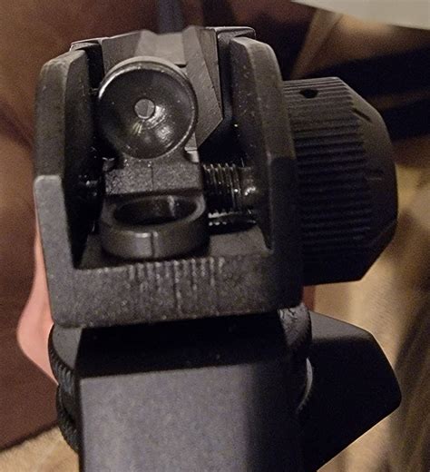 **HELP!! A2 BUILD, REAR SIGHT ALMOST OUT OF ADJUSTMENT HELP!!** - AR15.COM