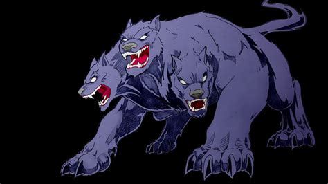 Greek Mythology Cerberus Drawing