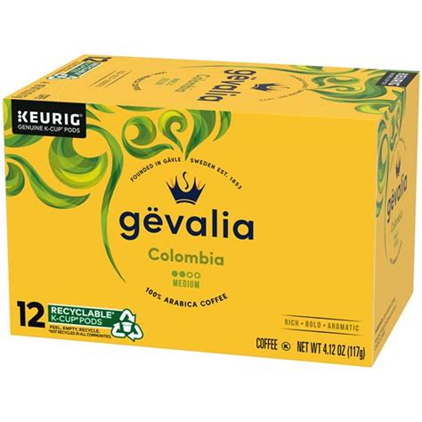 Gevalia Colombia Coffee K-Cup Pods 12Ct | Hy-Vee Aisles Online Grocery ...