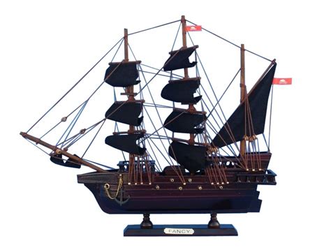 Wholesale Wooden Henry Avery's The Fancy Model Pirate Ship 14in - Model Ships