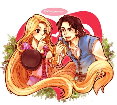 Tangled Rapunzel And Flynn Fan Art