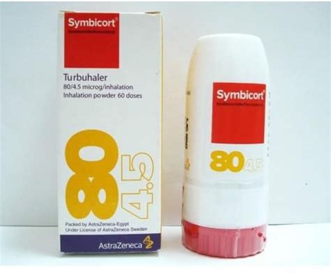 SYMBICORT 80 / 4.5UG / DOSE INHALER 60 DOSES price from dawa-store in Egypt - Yaoota!