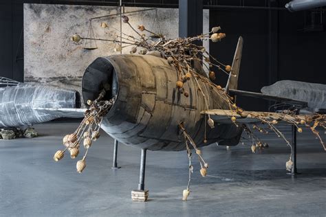 Anselm Kiefer's life-size lead sculptures of battered war planes ...