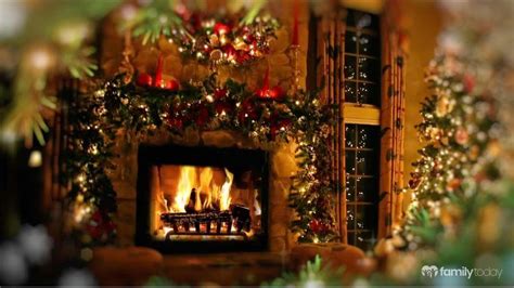 Classic Christmas Music With Fireplace and Relaxing Scenery (30 MINUTES ...