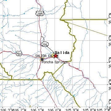 Salida, Colorado (CO) ~ population data, races, housing & economy