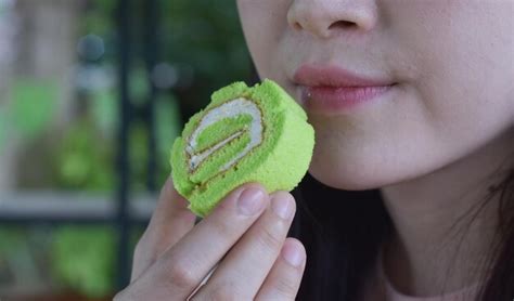 Premium Photo | Closeup photo of food in mouth eating food