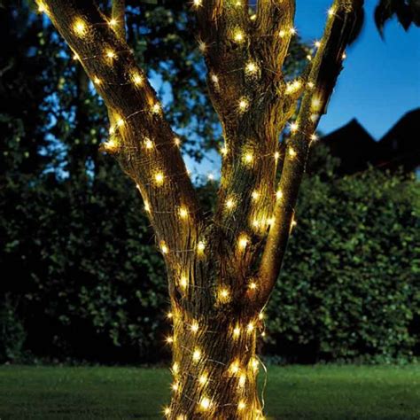 Solar Powered Warm White Firefly String Lights - 100 LEDS - Smart Garden