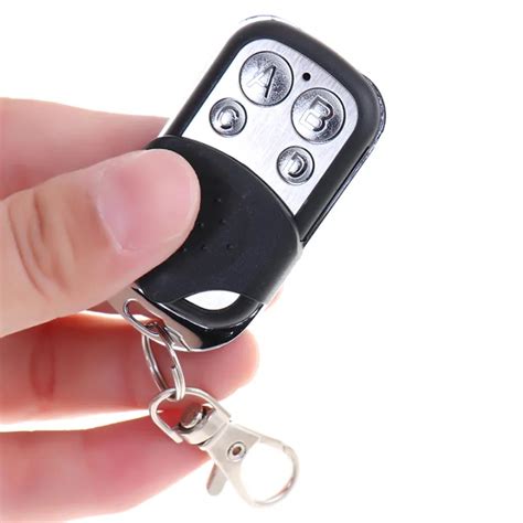 433MHZ Universal 4 Button Gate Garage Door Opener Copy Code Remote ...