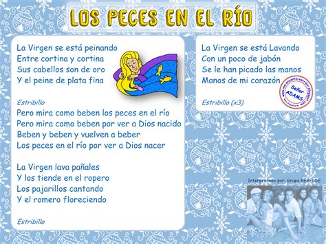 Me encanta escribir en español: Canción: Los peces en el río (REBELDE).