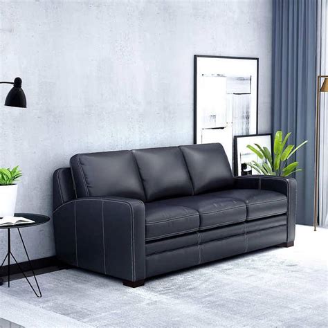 Kalana Leather Sleeper Sofa Costco