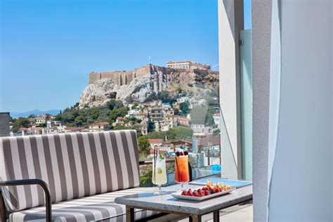 Deluxe Room with balcony & Acropolis view - Electra Metropolis Athens ...